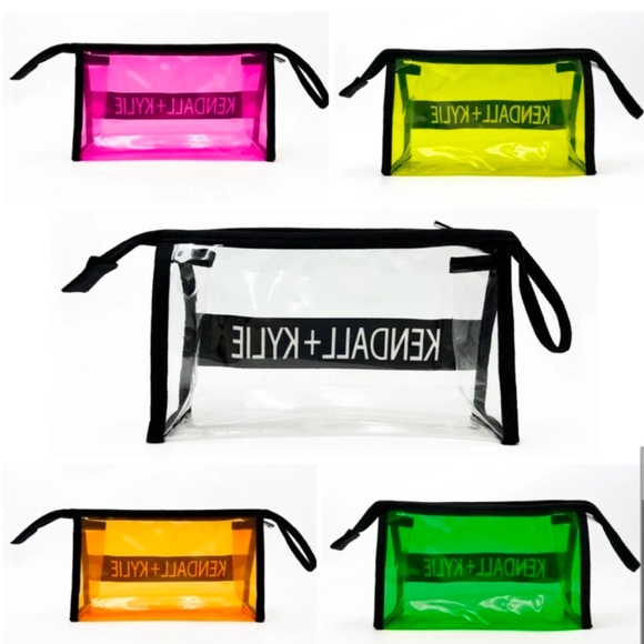 💄New! Kendall & Kylie Translucent Makeup Bag - Picture 4 of 13
